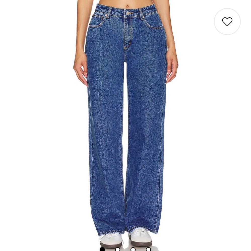 Abrand 95 Mid Baggy Blue Jeans